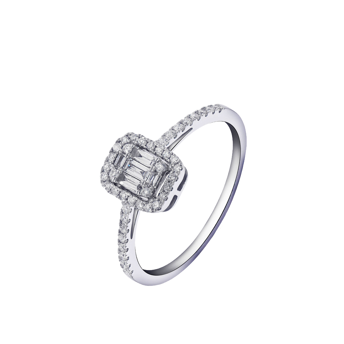 Bague diamants