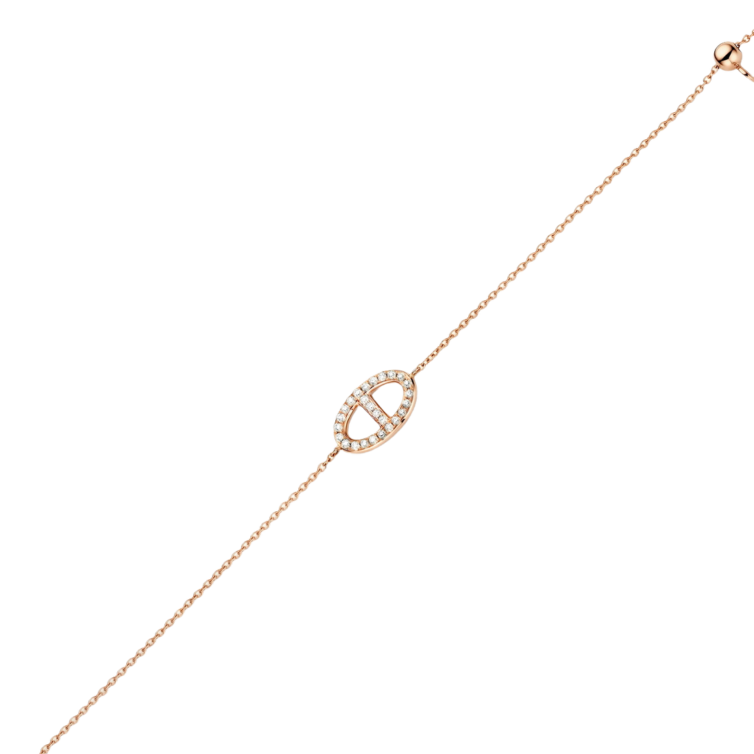Bracelet motif ovale