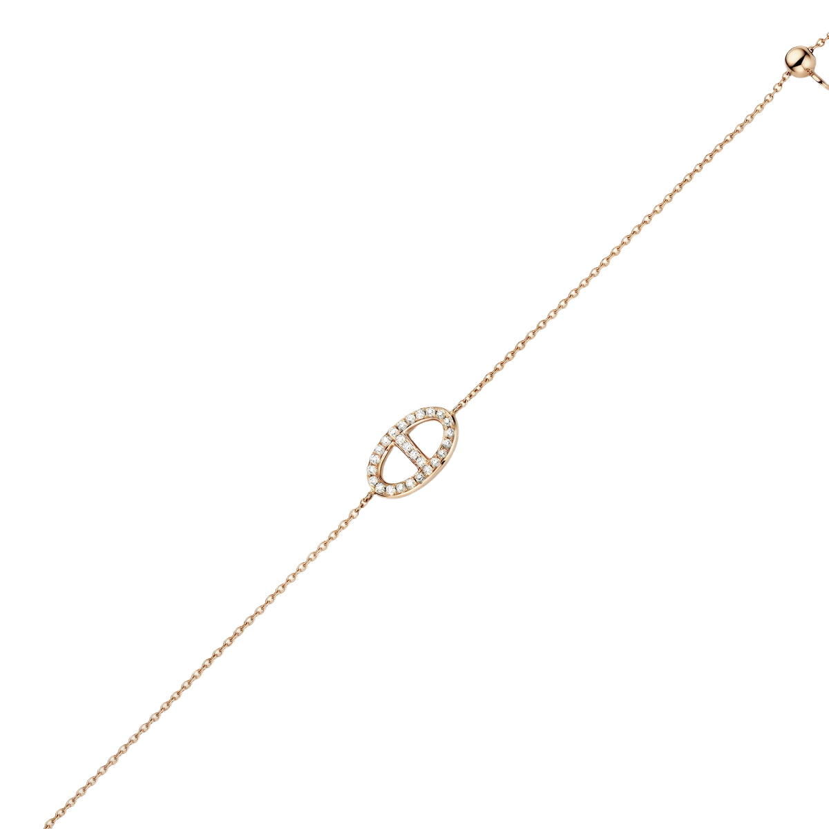 Bracelet motif ovale