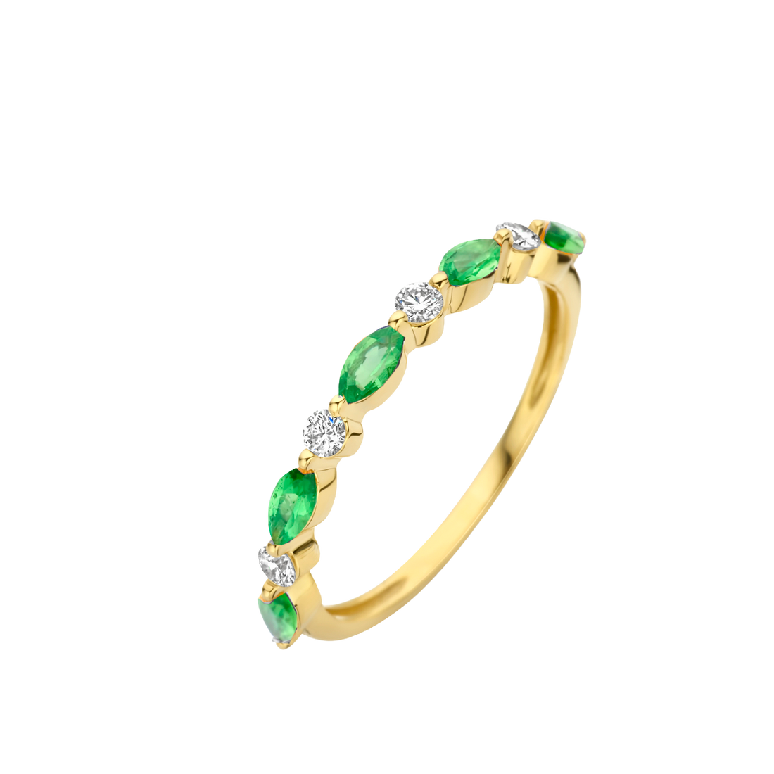 Bague Tsavorites
