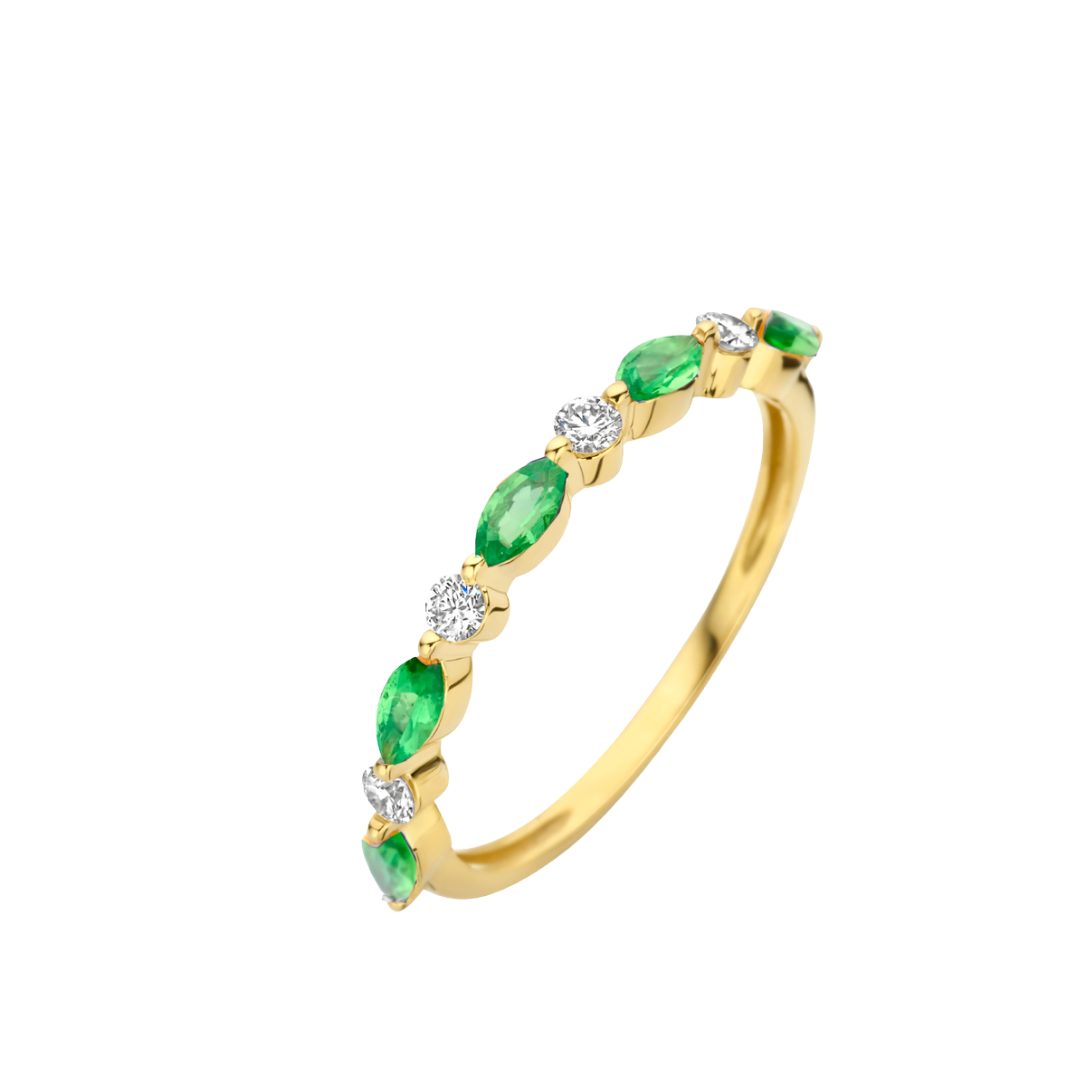 Bague Tsavorites