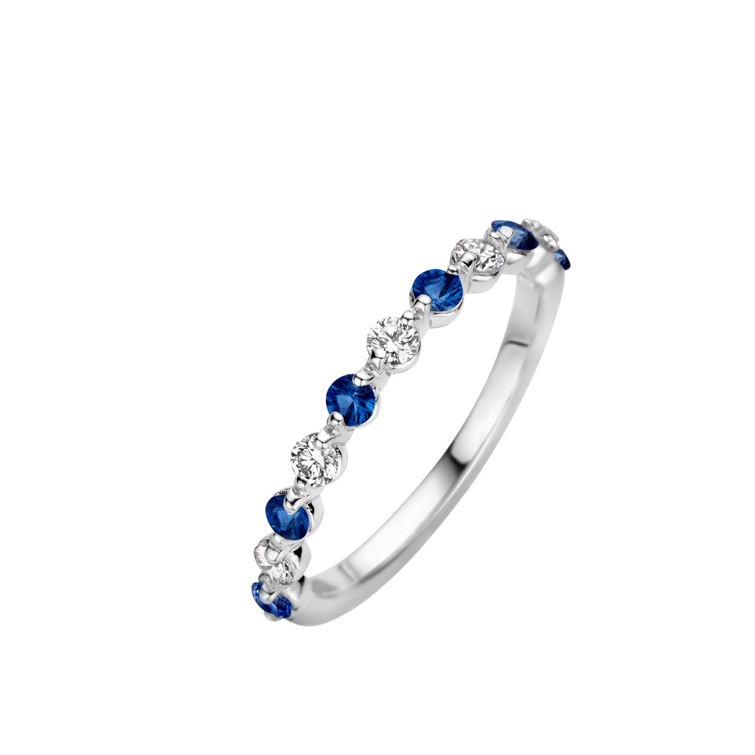 Bague Saphirs & Diamants