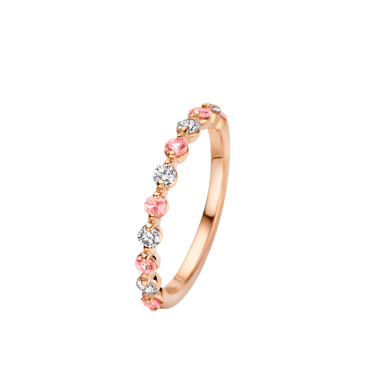 Bague Diamants & Saphirs