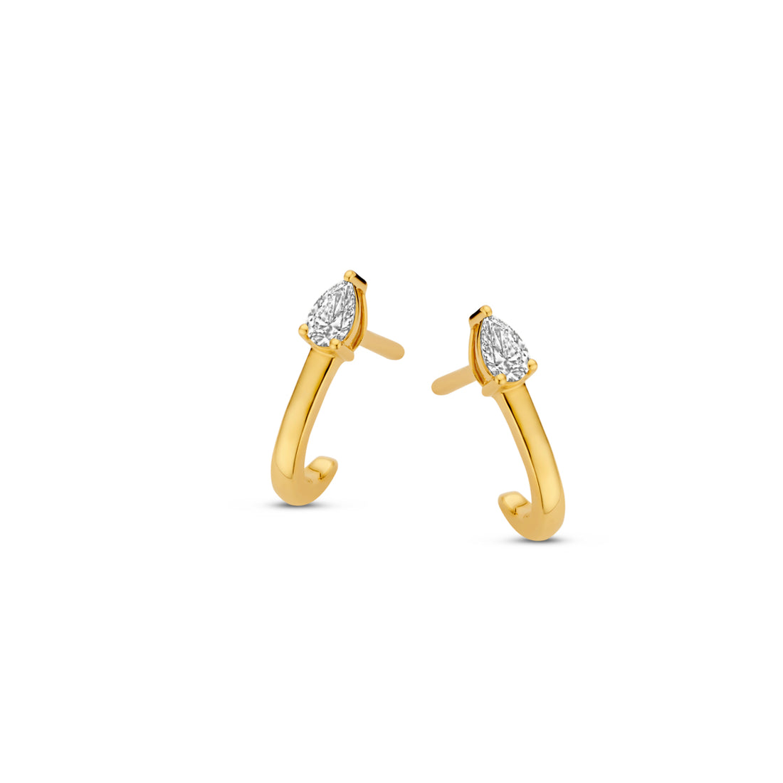 Boucles Diamants Poire