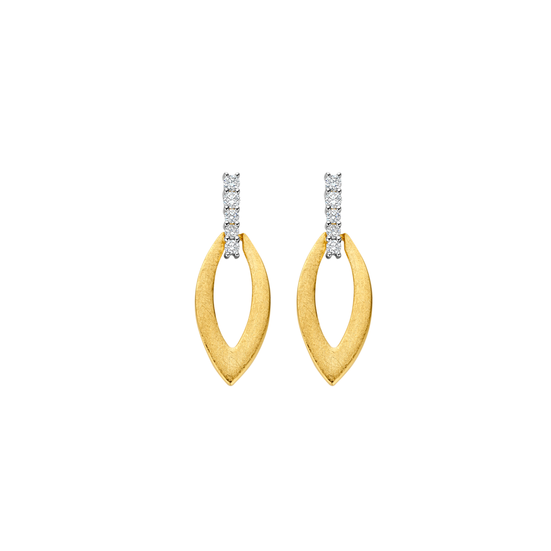 Boucles Pendantes Satinées
