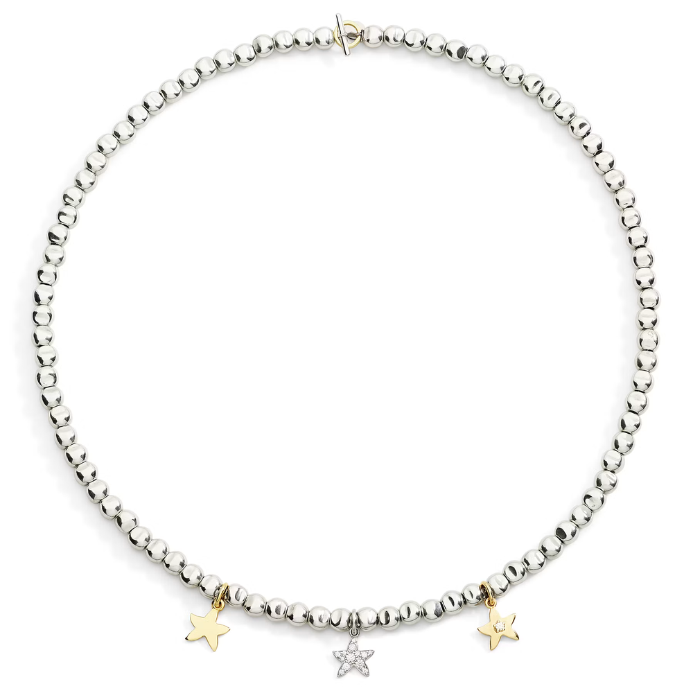 Collier Mini Pepita Argent