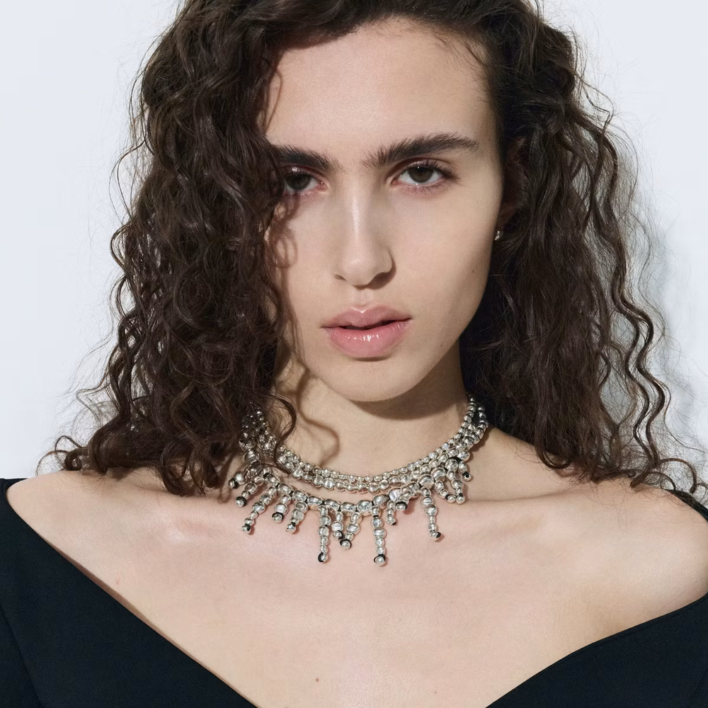 Collier Mini Pepita Argent