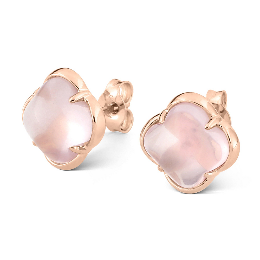 Puces, Quartz Rose, Or Rose