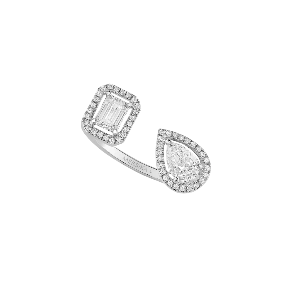 Bague My Twin toi & moi, moyen modèle