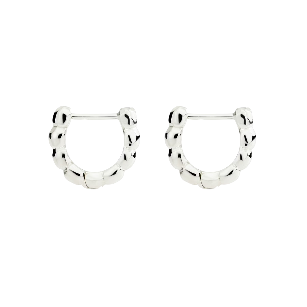 Boucles D'oreille Créole Granelli Argent