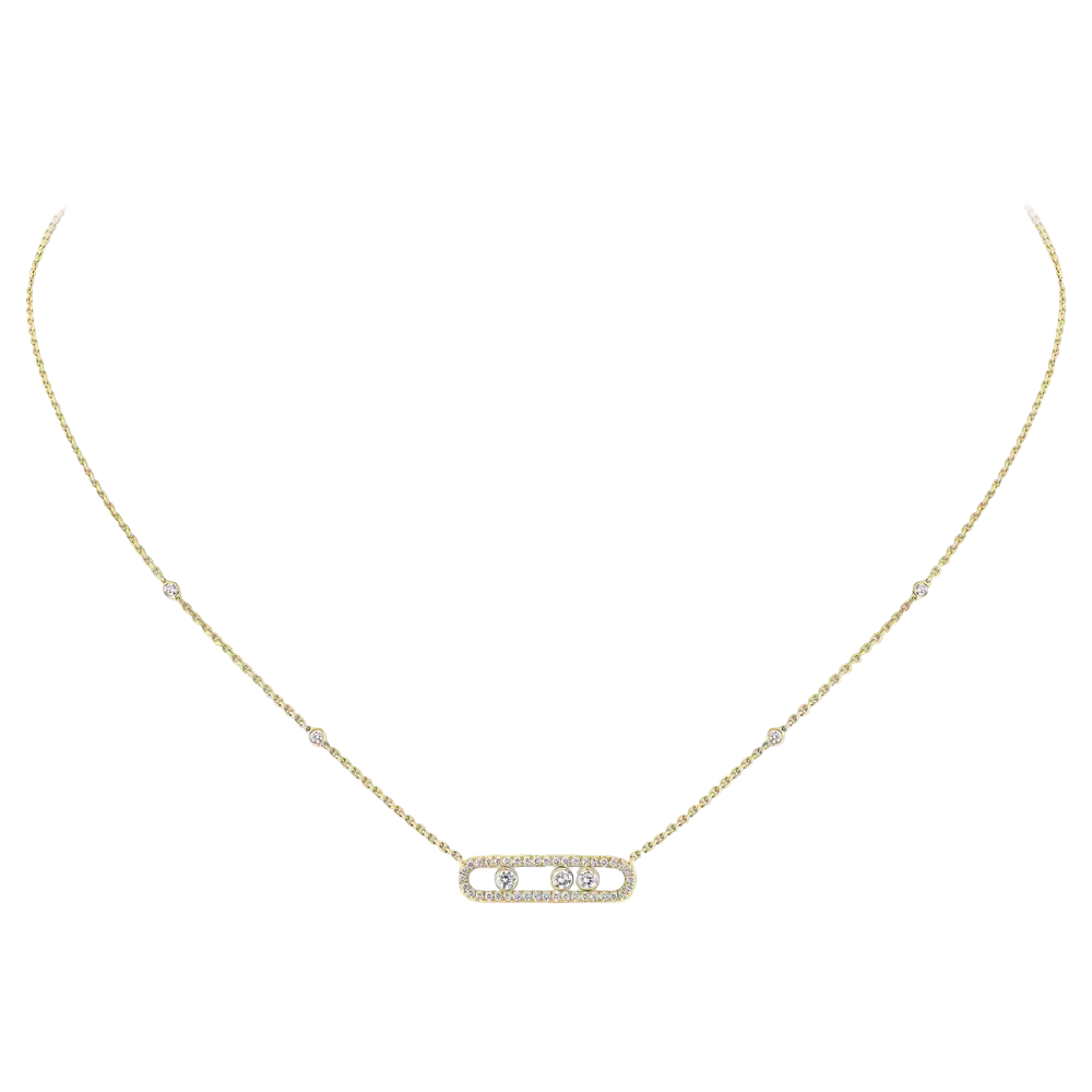 Collier Move Classique pavé, petit modèle