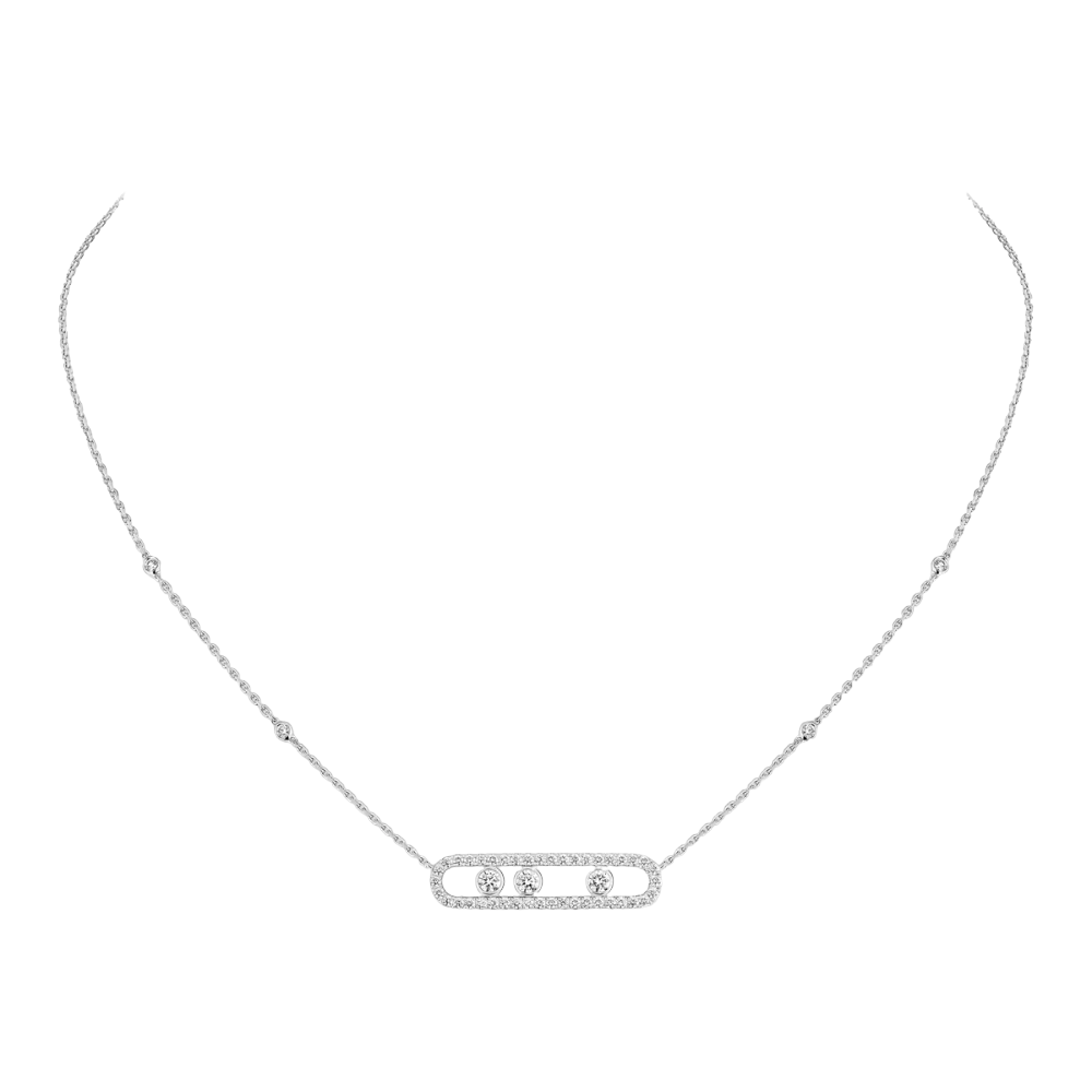 Collier Move Classique pavé, grand modèle