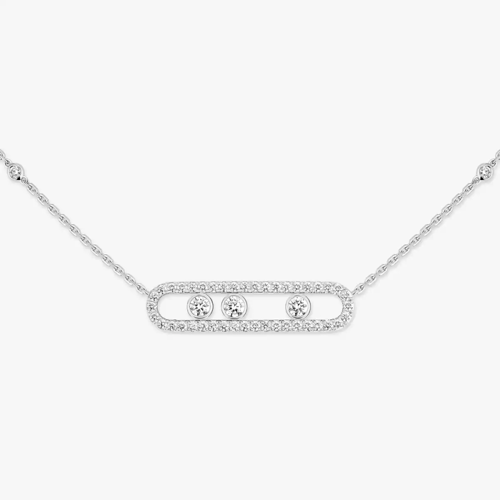 Collier Move Classique pavé, grand modèle