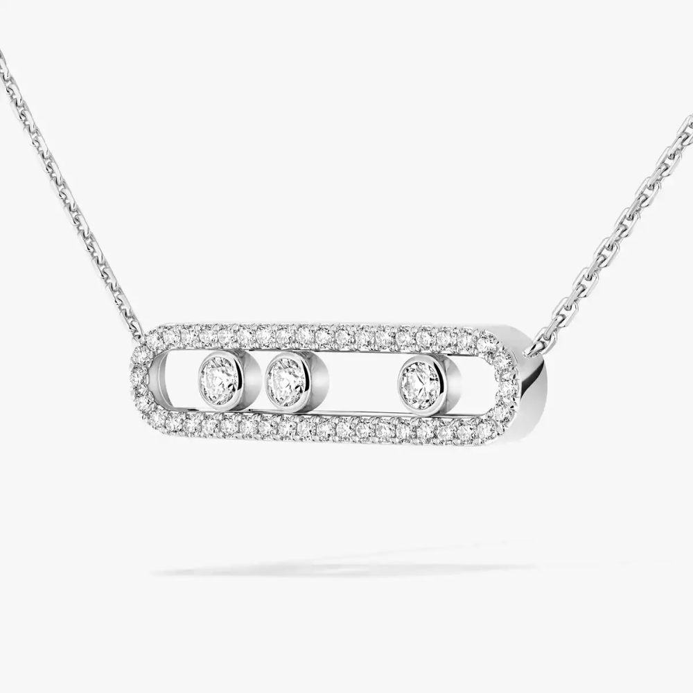 Collier Move Classique pavé, grand modèle