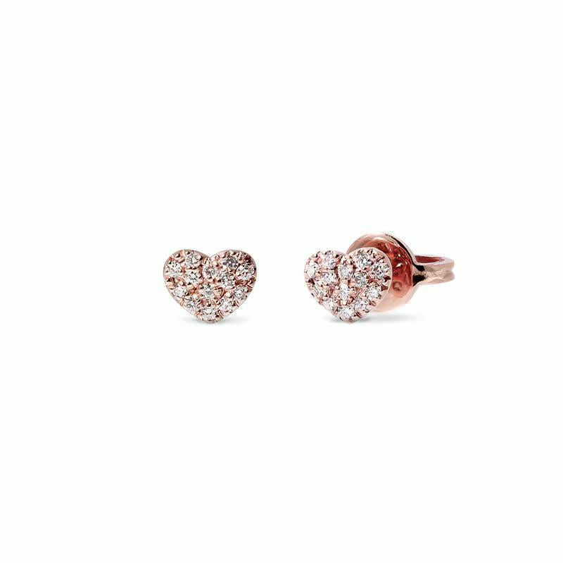 Boucles d'oreilles coeurs