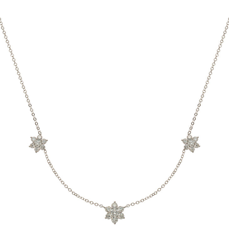 Collier fleurs