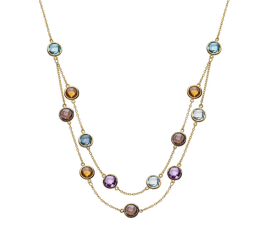 Collier pierres