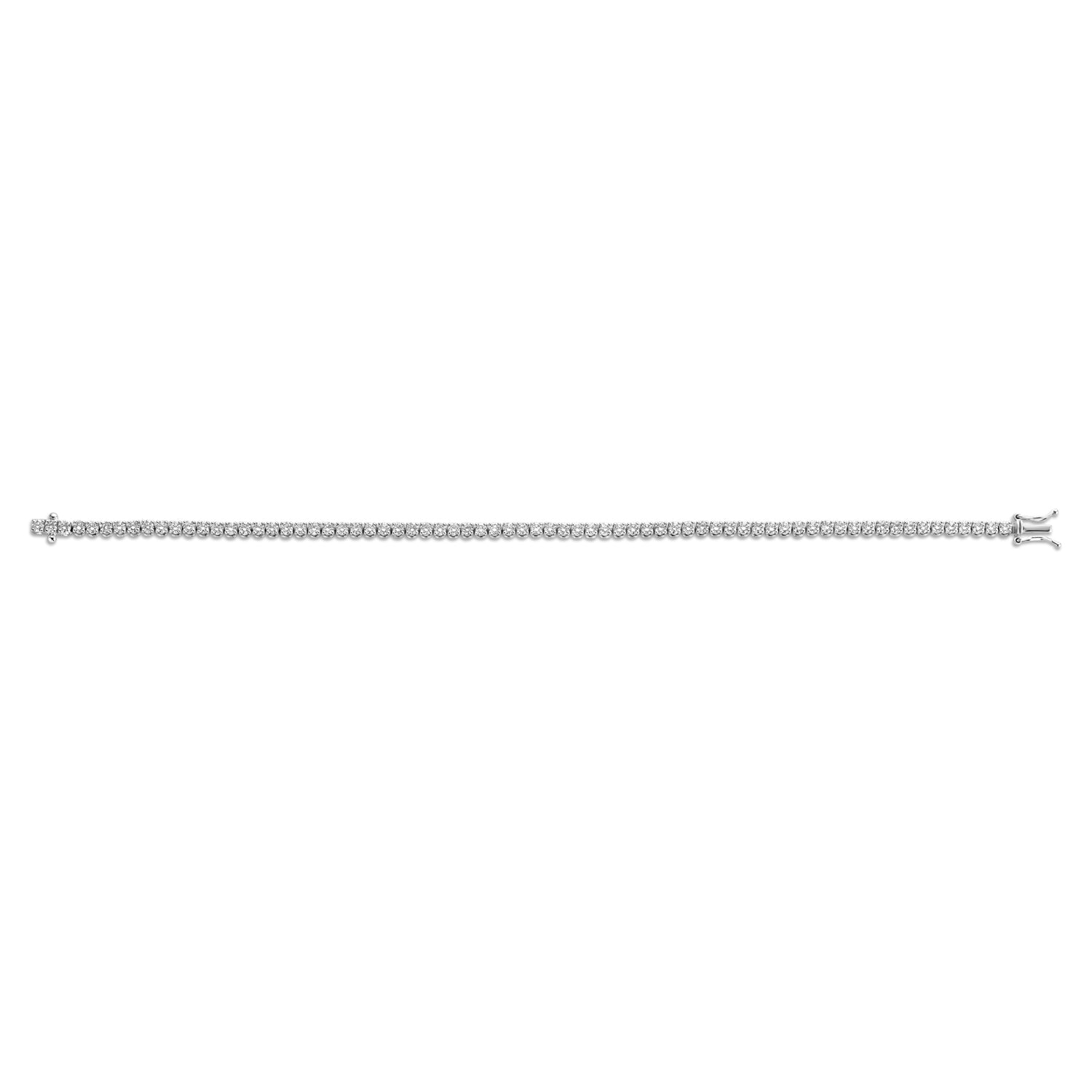 Bracelet rivière diamants