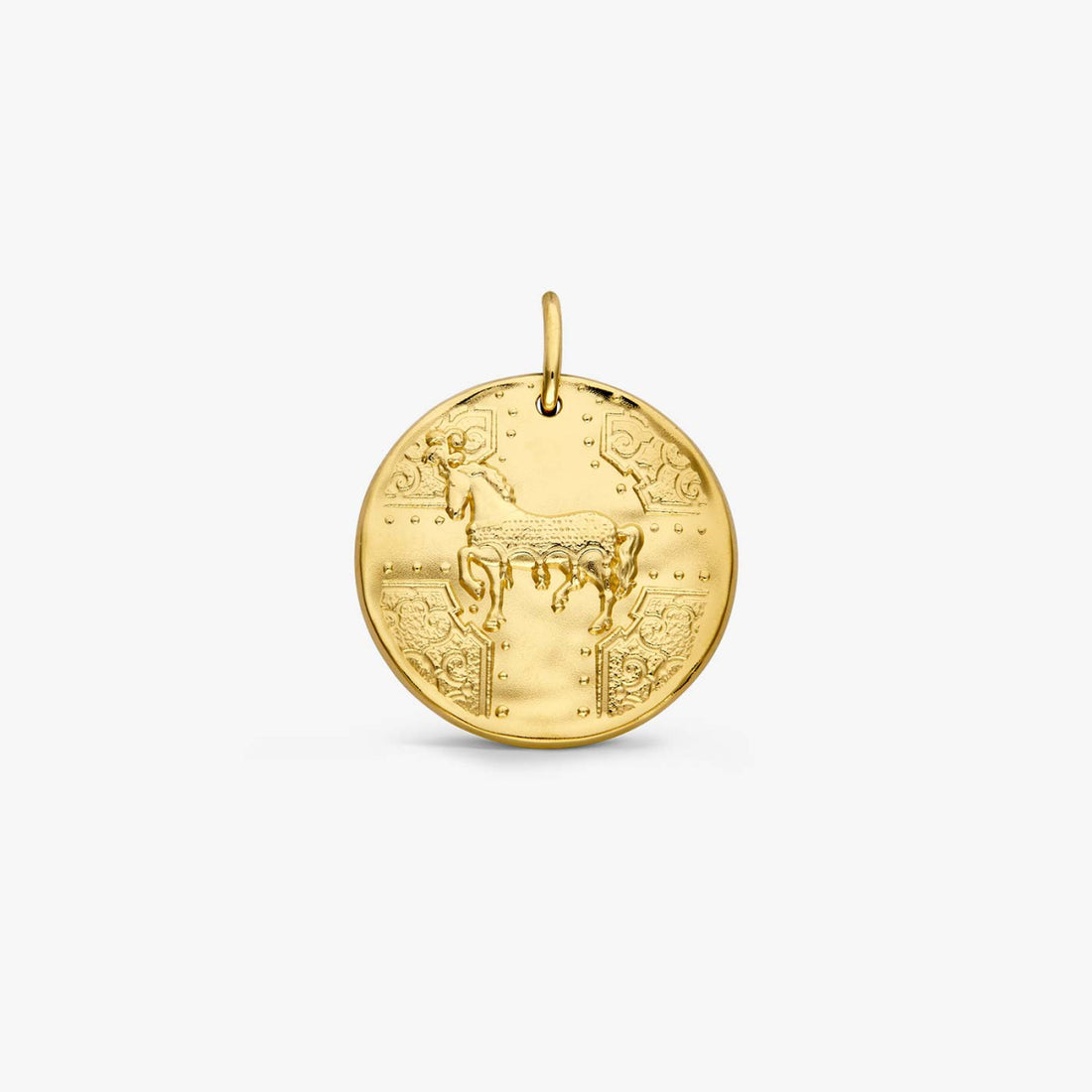 Médaille Cheval en Majesté Vermeil