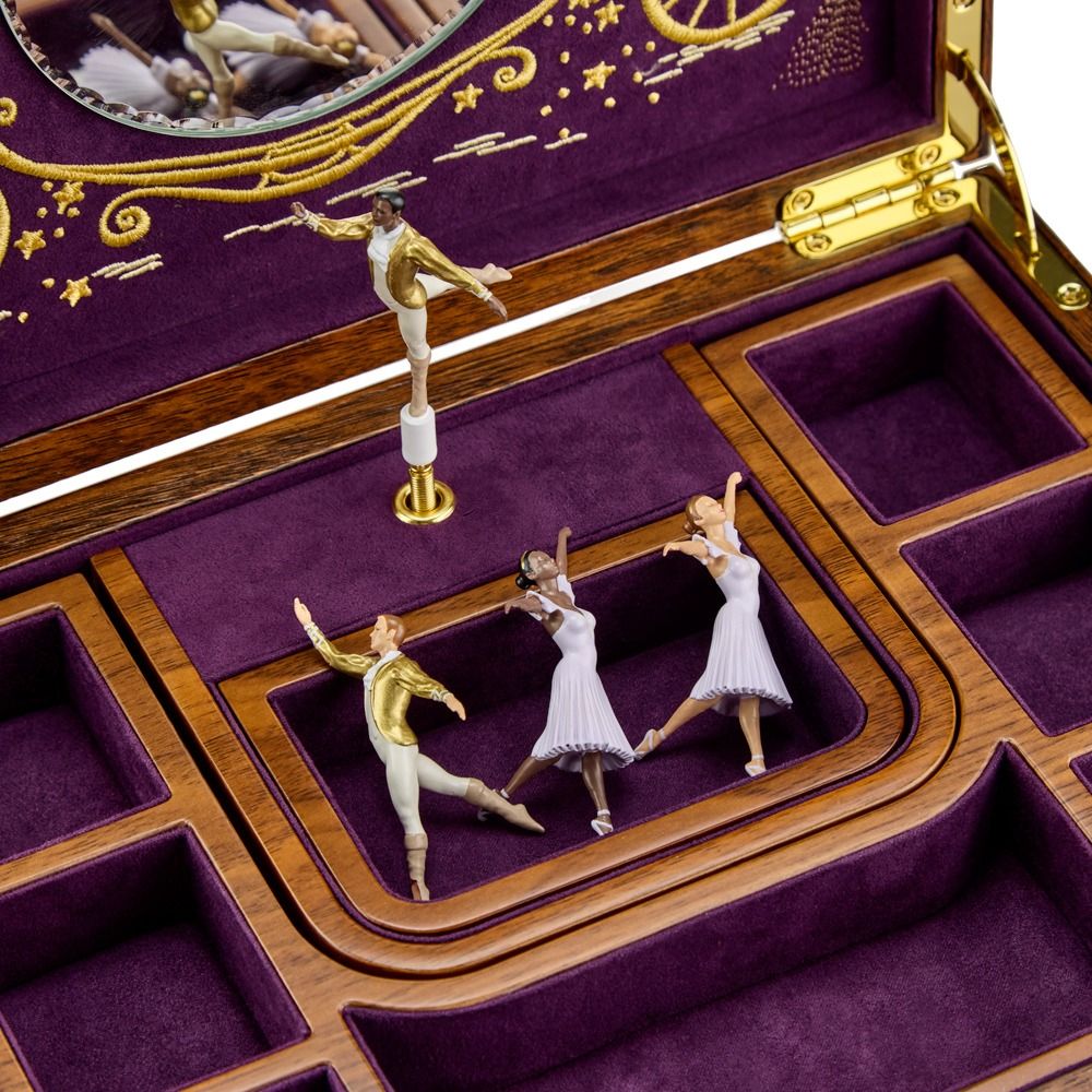 Boîte à bijoux Ballet Violet Wolf - Bijouterie Aurea｜Morges