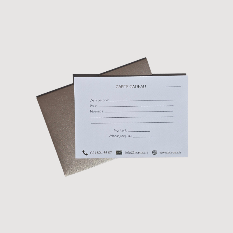 Carte Cadeau AUREA