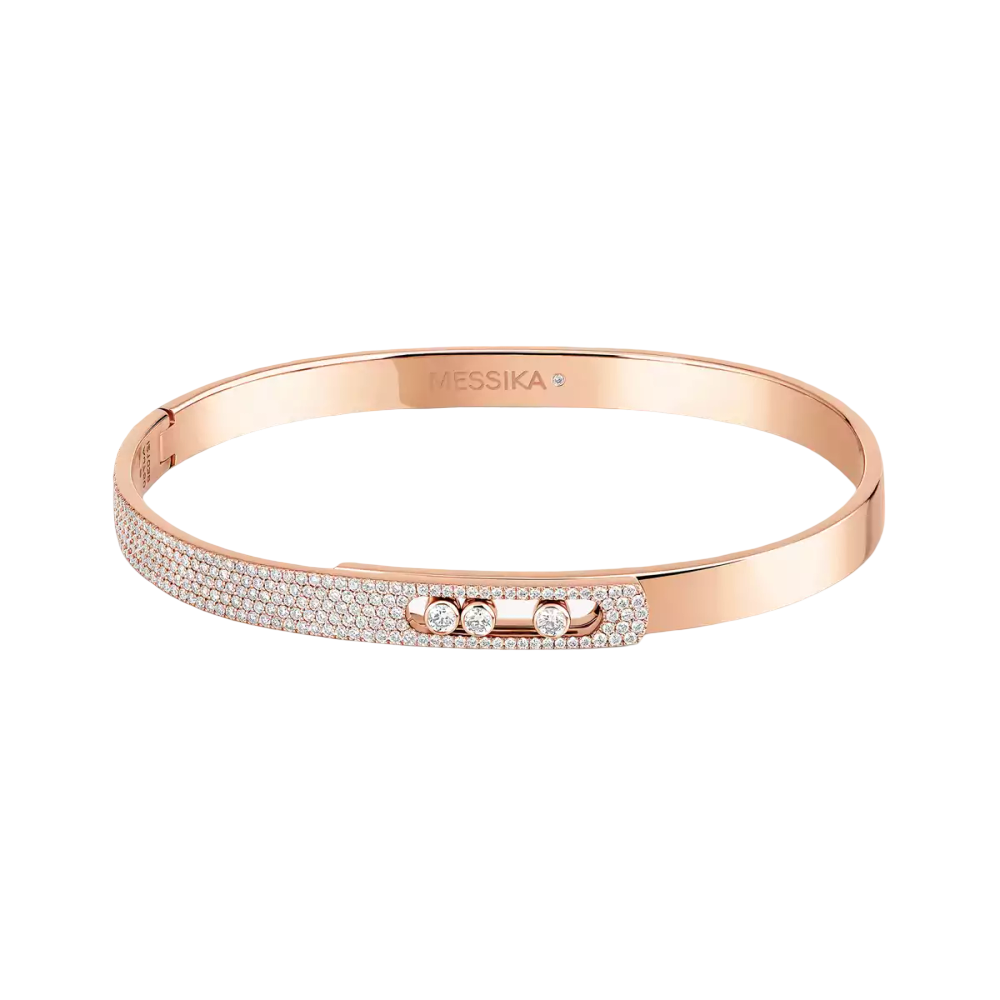 Bracelet Move Noa semi-pavé, petit modèle