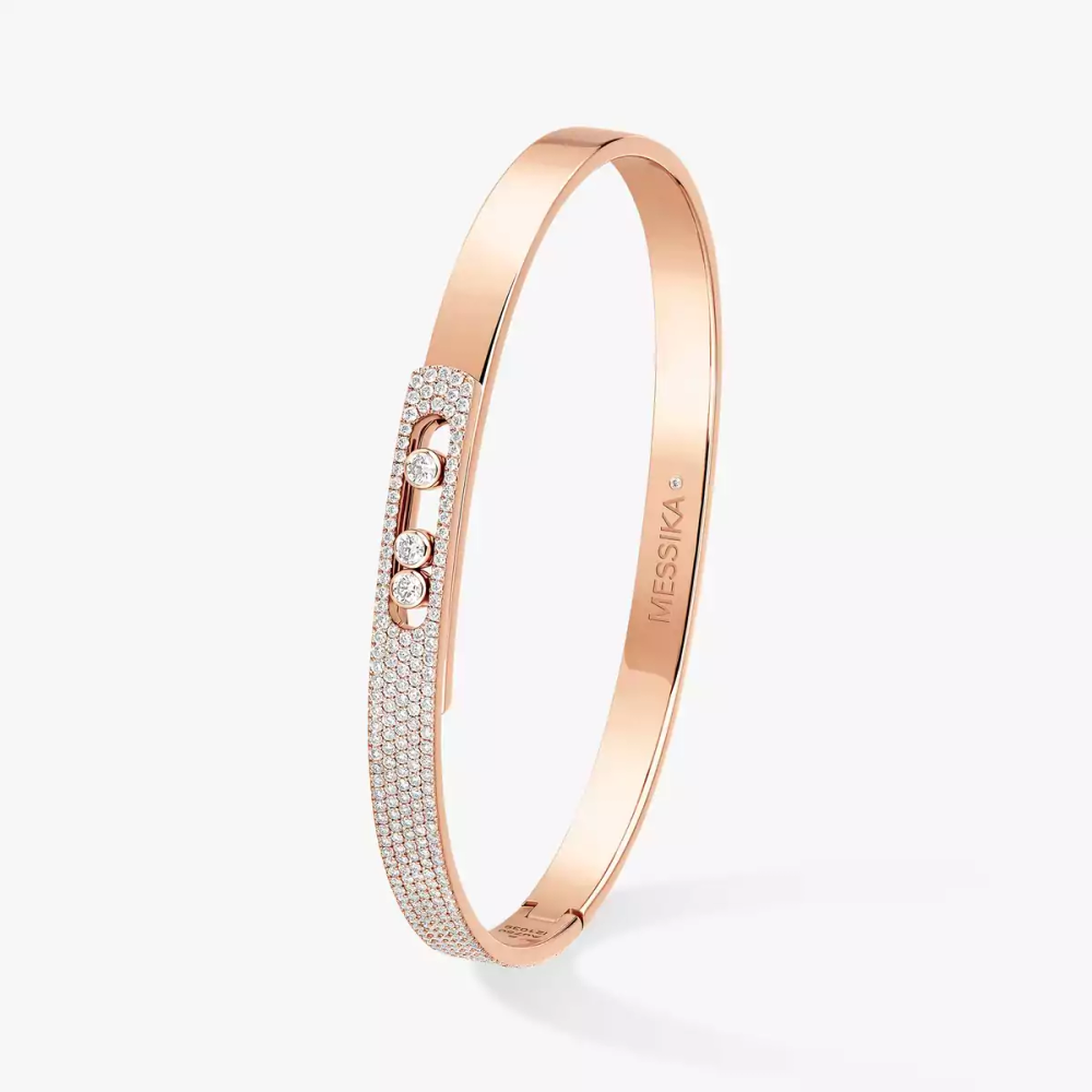 Bracelet Move Noa semi-pavé, petit modèle