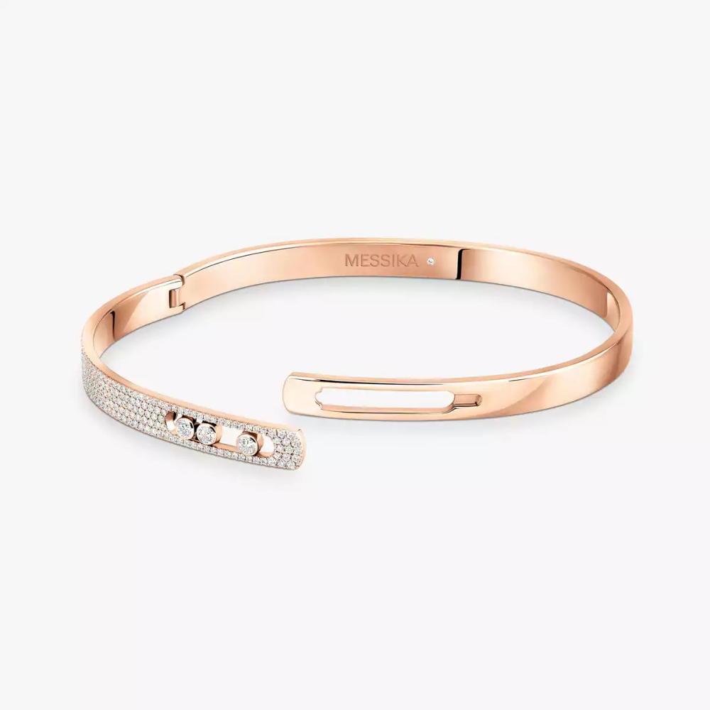 Bracelet Move Noa semi-pavé, petit modèle