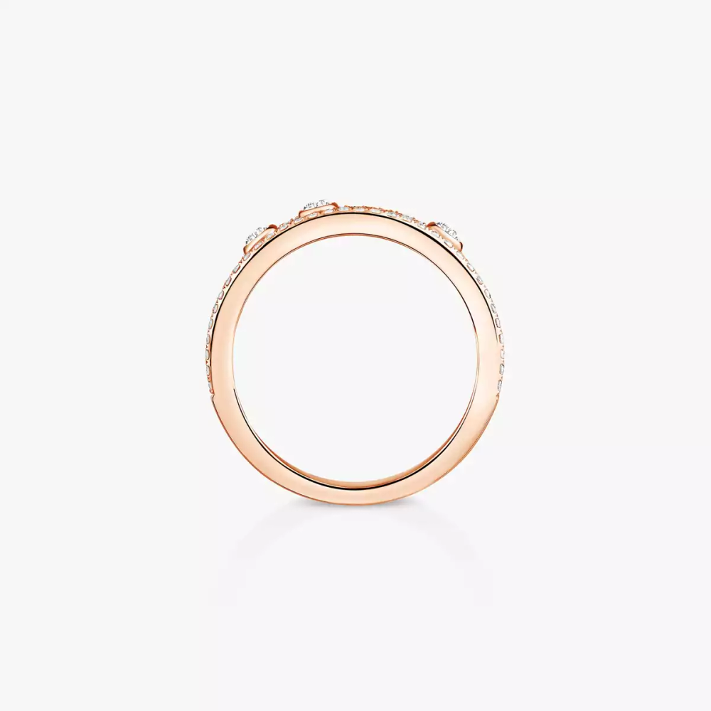 Bague Move Romane pavée, petit modèle