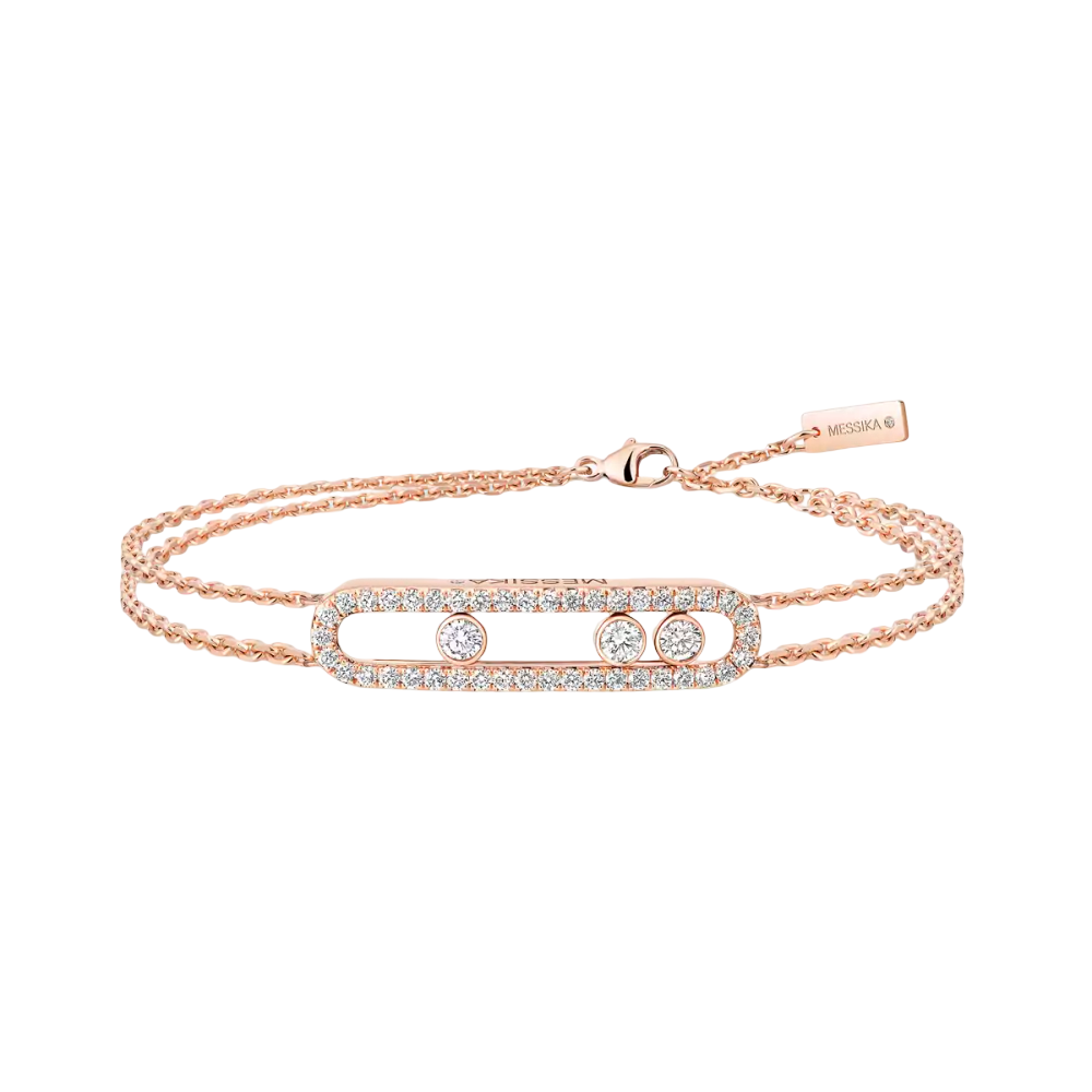 Bracelet Move Classique pavé, grand modèle