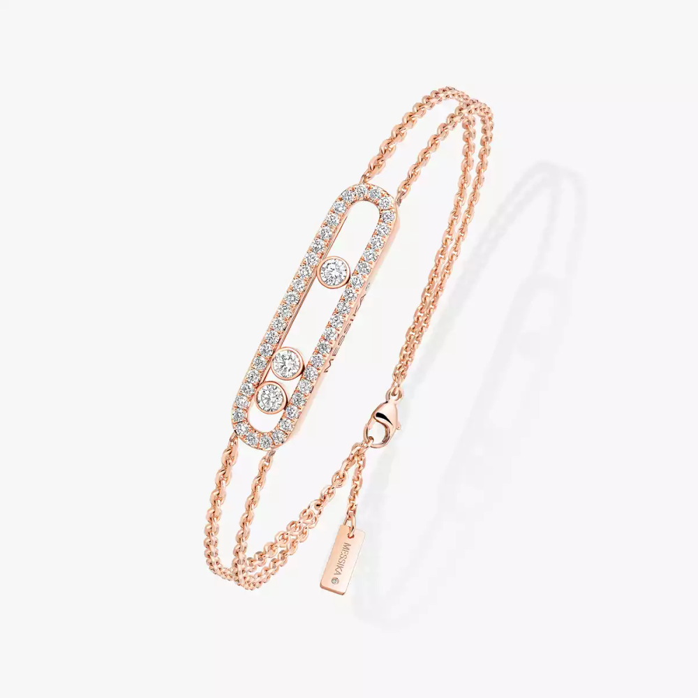 Bracelet Move Classique pavé, grand modèle