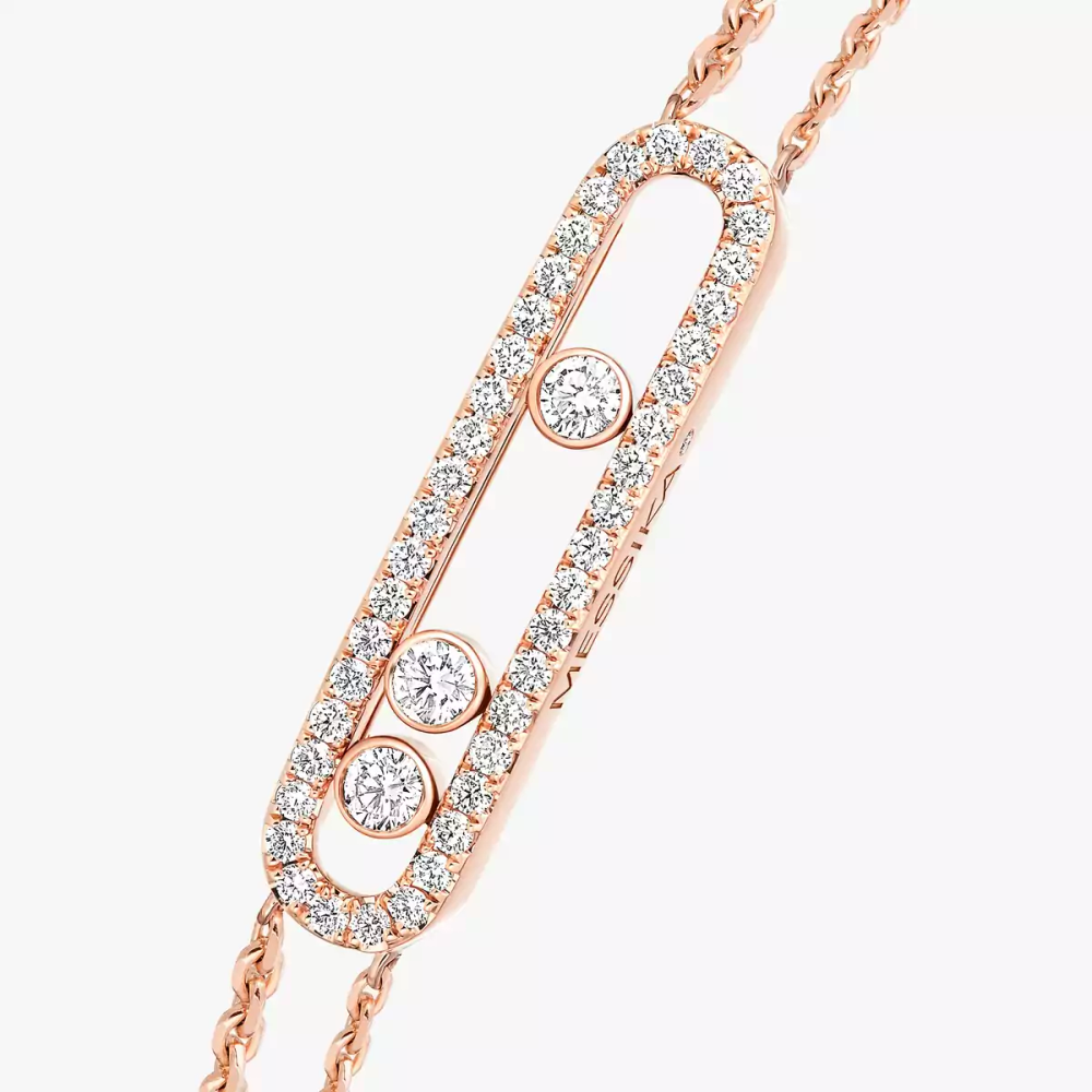 Bracelet Move Classique pavé, grand modèle