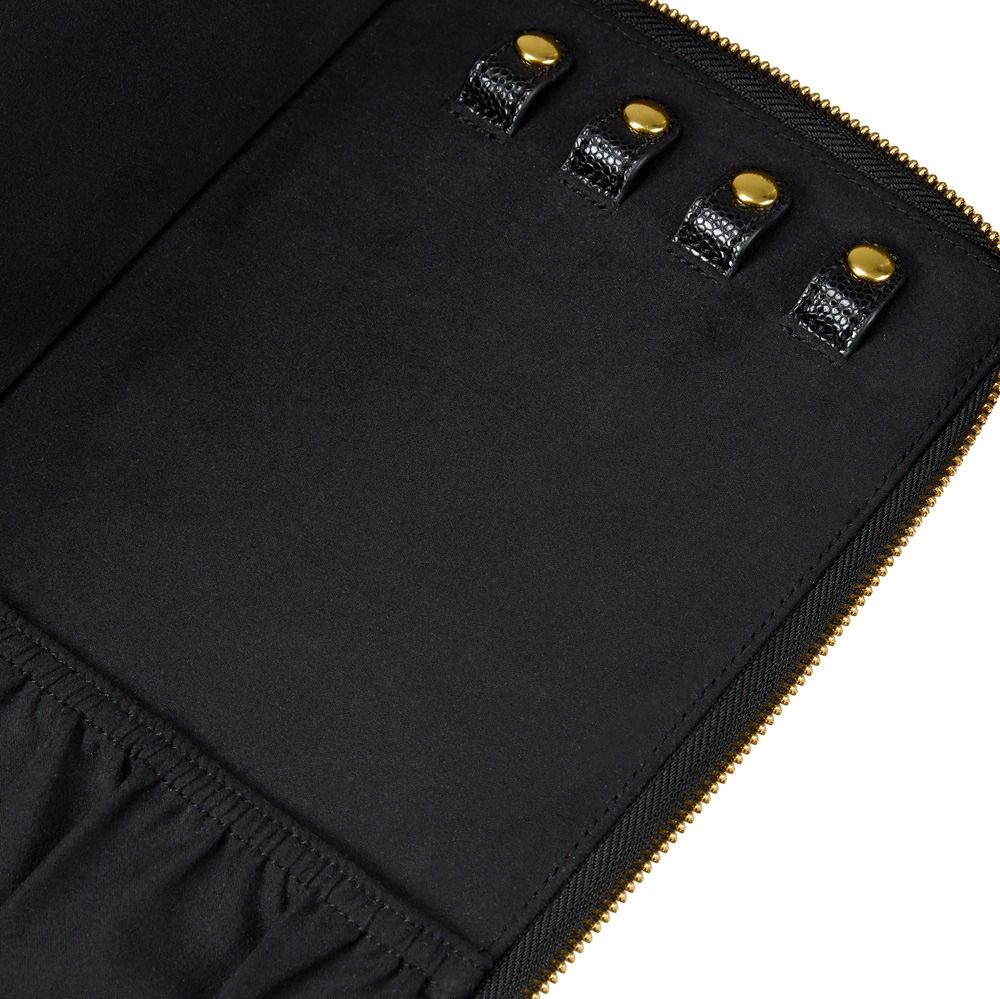 Pochette à bijoux Lauren Noire Wolf - Bijouterie Aurea｜Morges