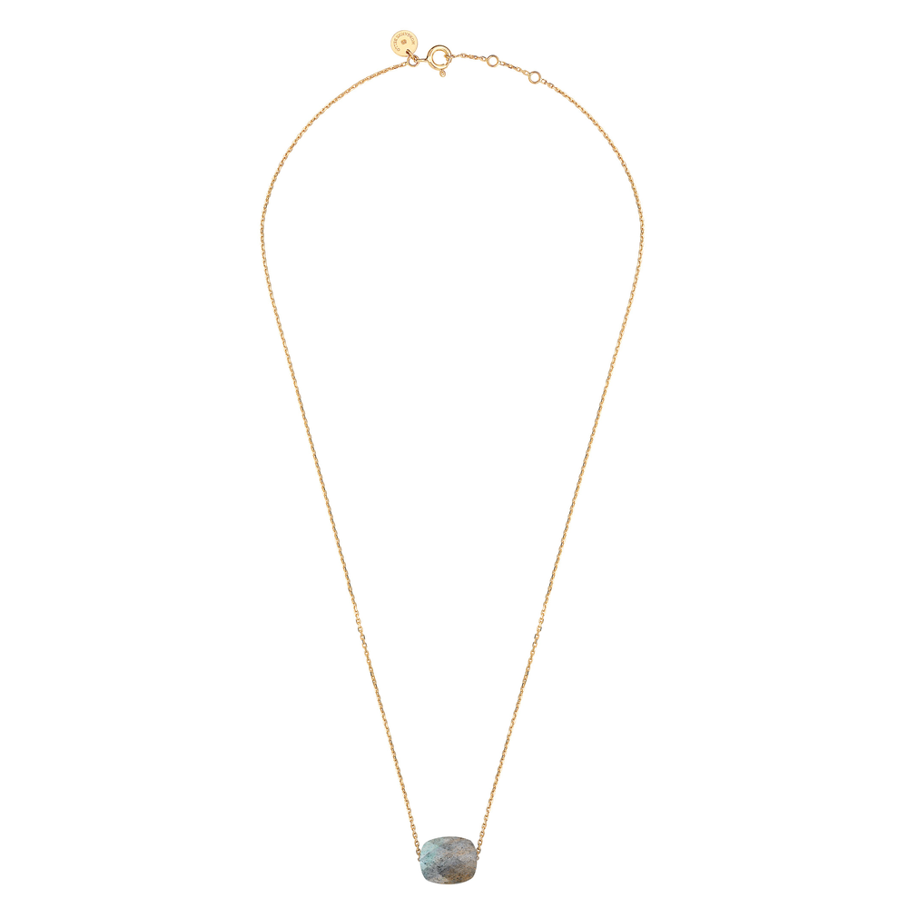 Collier, Labradorite, Or Jaune