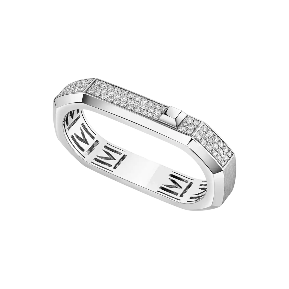 Bague deux doigts Moderniste