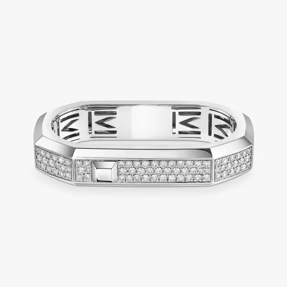 Bague deux doigts Moderniste