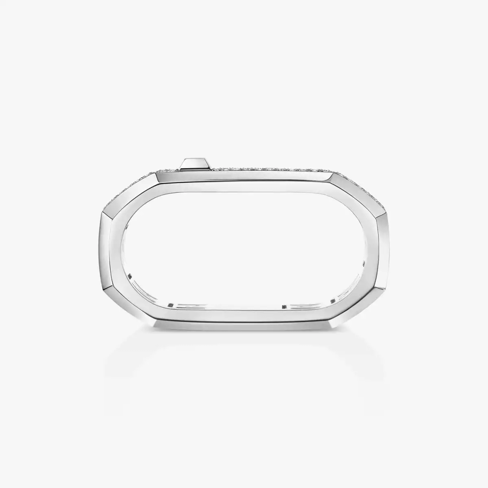Bague deux doigts Moderniste