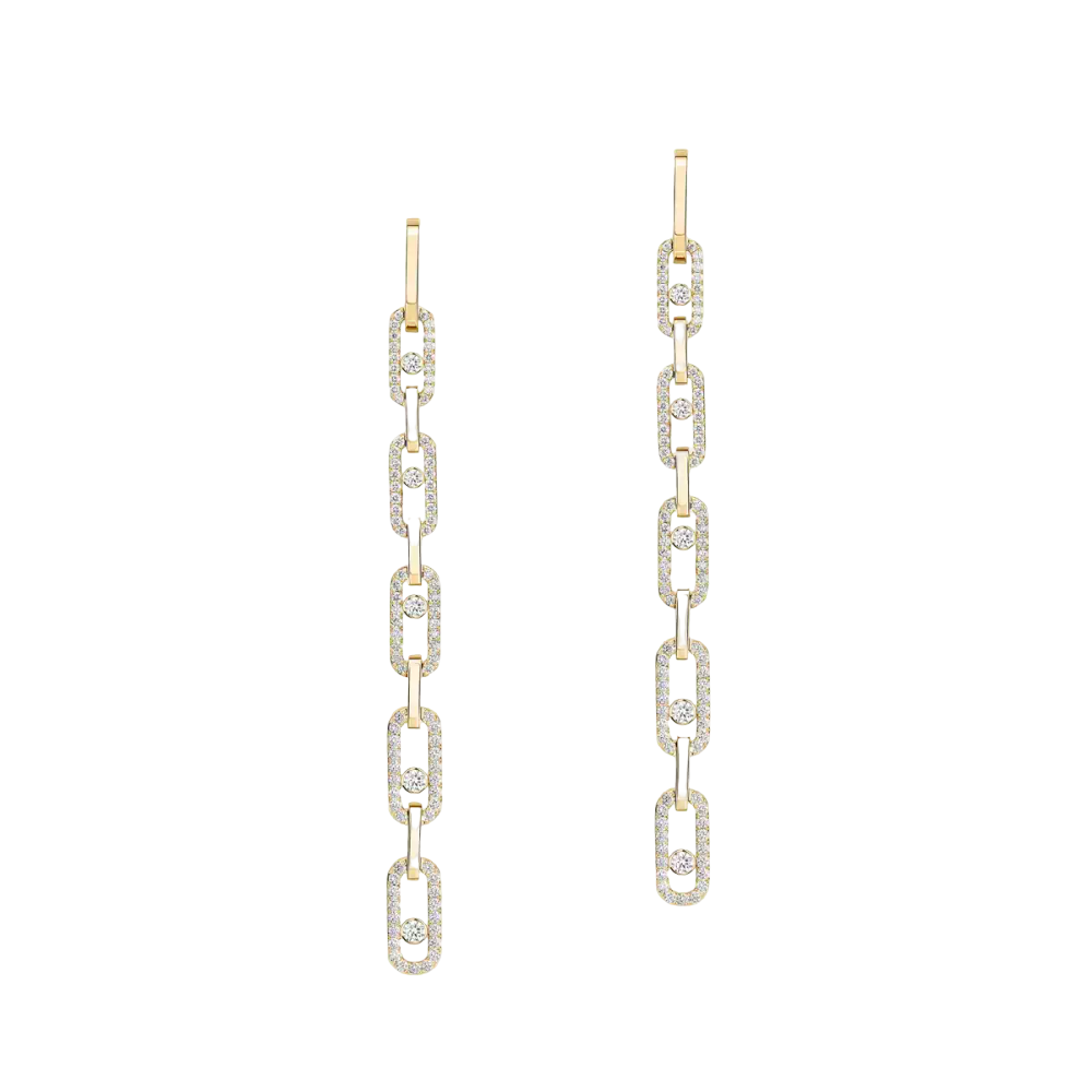 Boucles d'oreilles pendantes Move Link