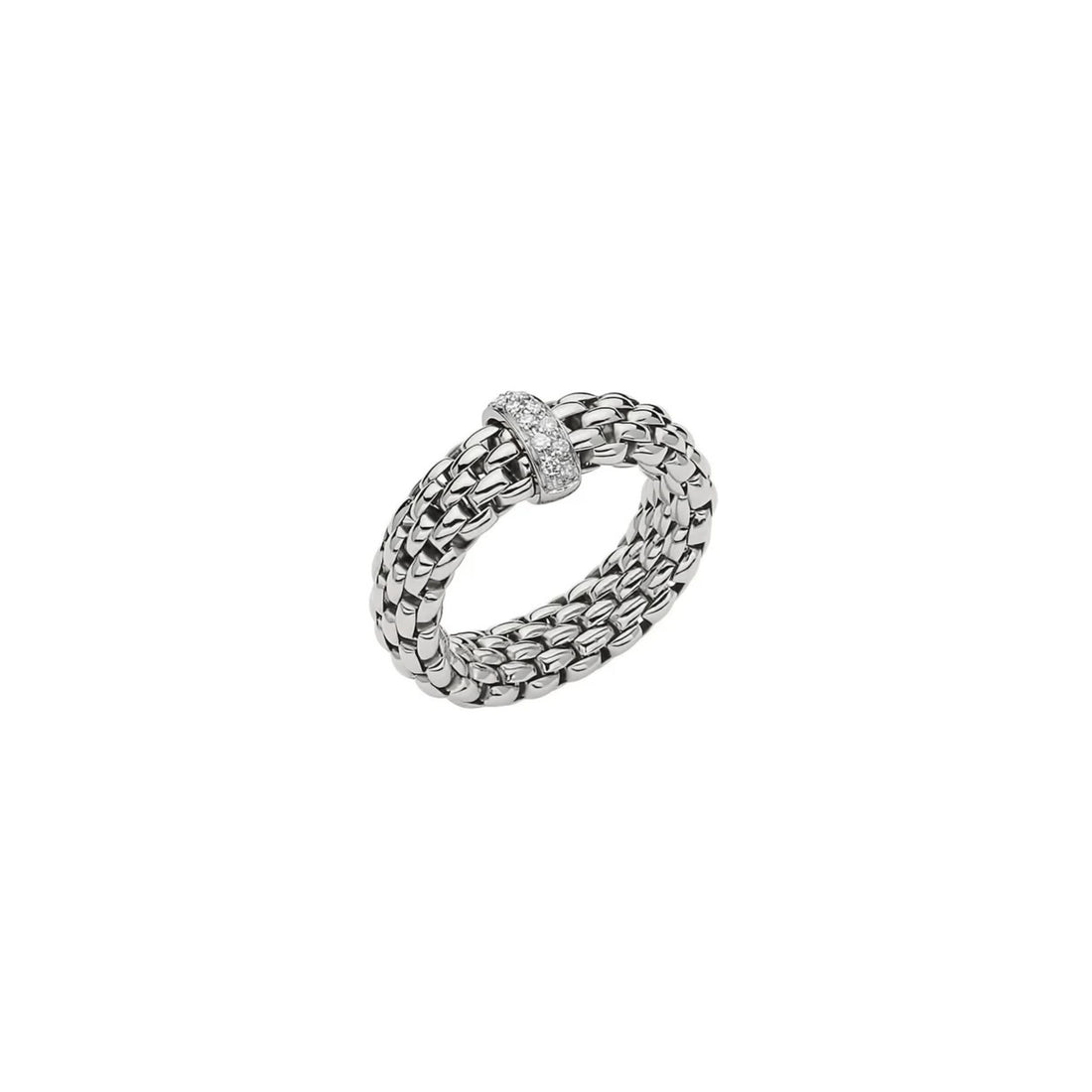 Bague Flex'it Vendôme Or Blanc