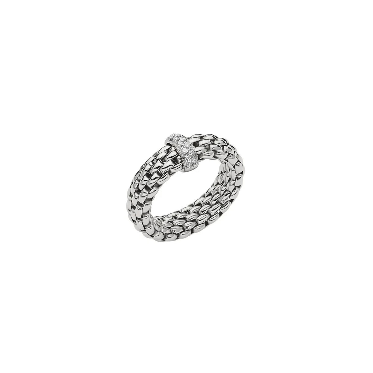 Bague Flex'it Vendôme Or Blanc
