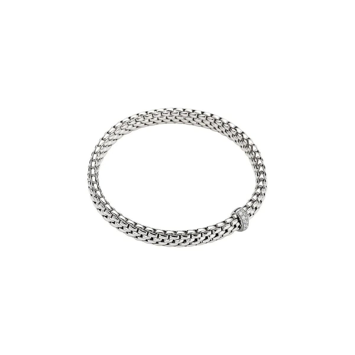 Bracelet Flex'it Vendôme Or Blanc