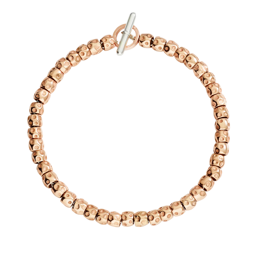 Bracelet Granelli Or Rose