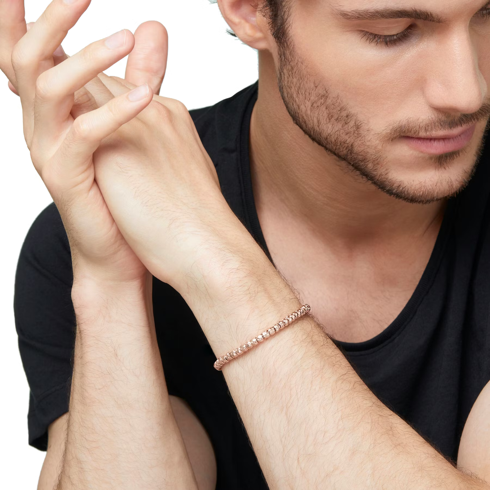 Bracelet Granelli Or Rose
