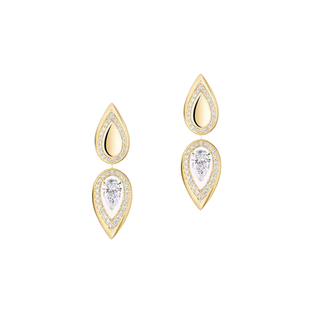 Boucles d'oreilles pendantes Fiery