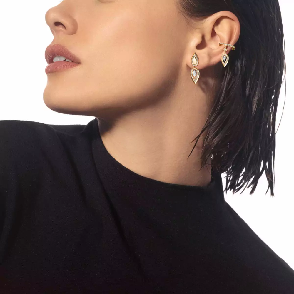 Boucles d'oreilles pendantes Fiery