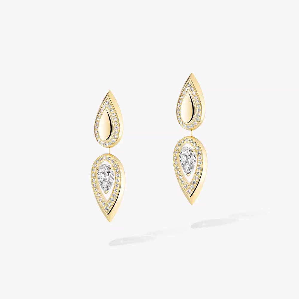 Boucles d'oreilles pendantes Fiery