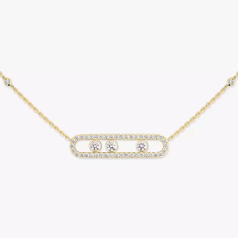 Collier Move Classique pavé, grand modèle