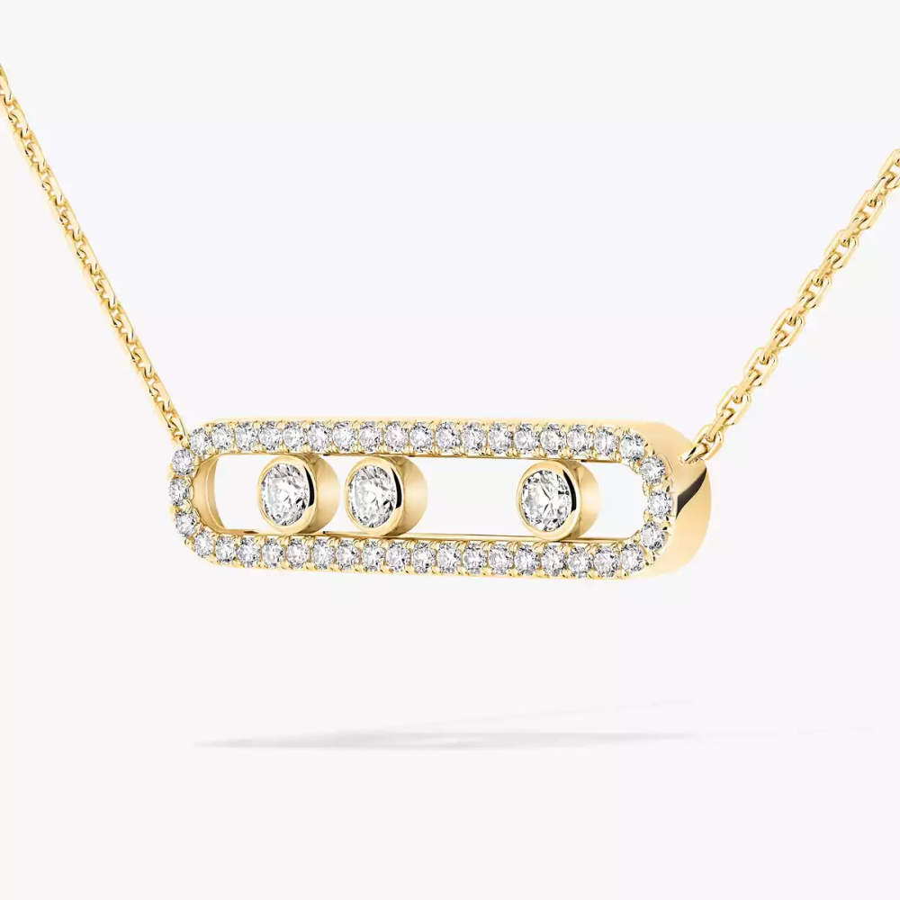Collier Move Classique pavé, grand modèle