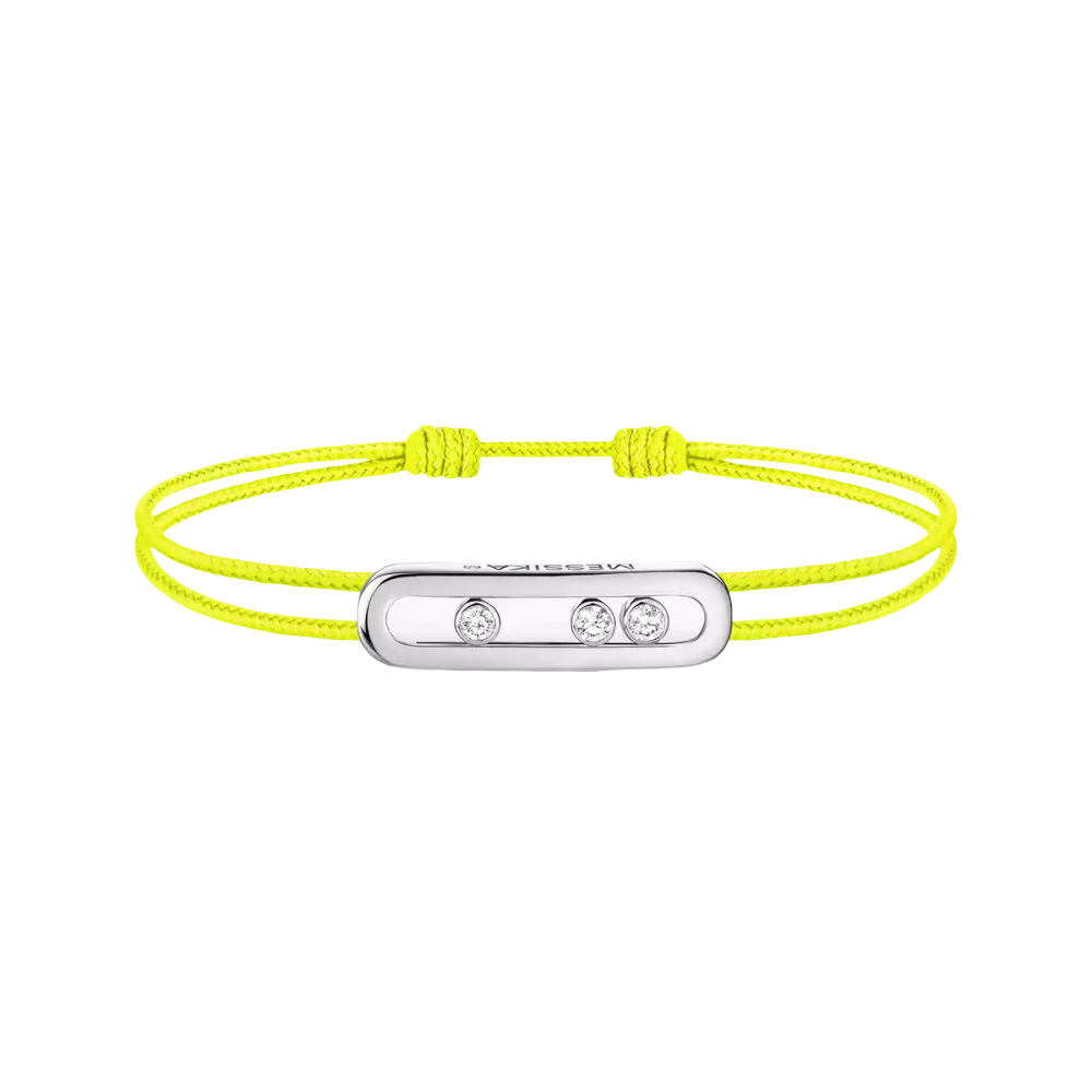 Bracelet cordon Messika Care(s) jaune