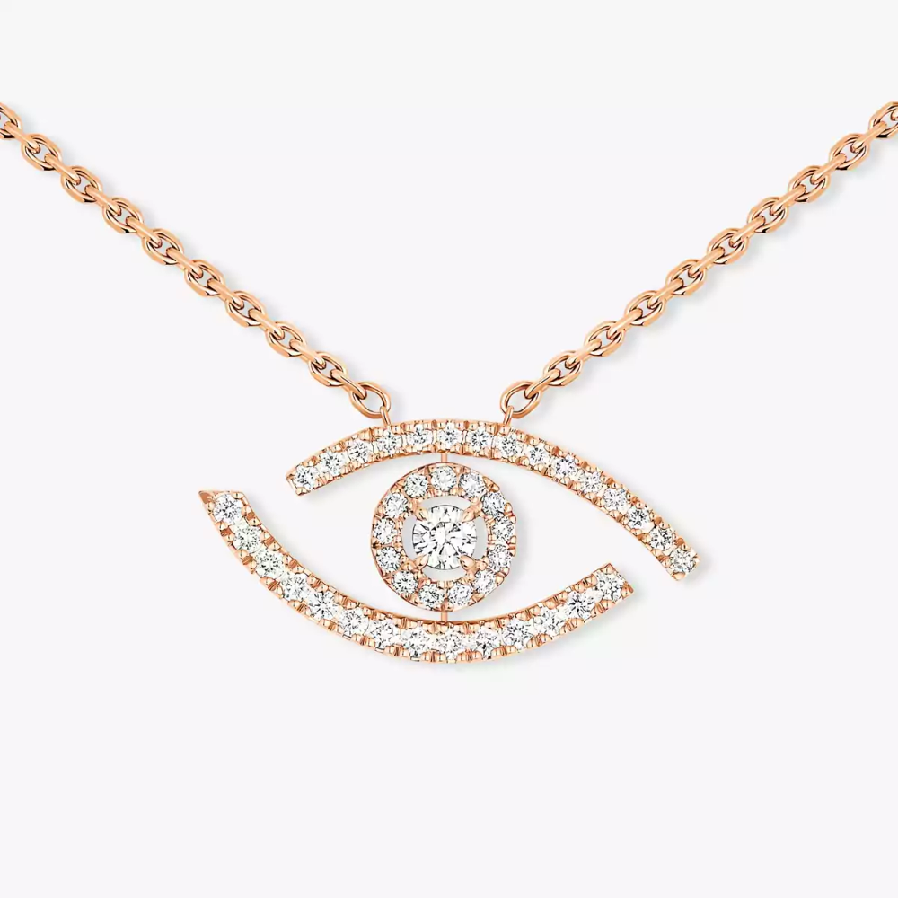 Collier Lucky Eye pavé